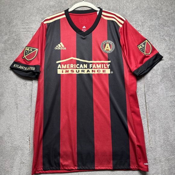 adidas Other - Adidas Adizero Atlanta United‎ Jersey MLS Men's 2017 Inaugural Season Soccer L